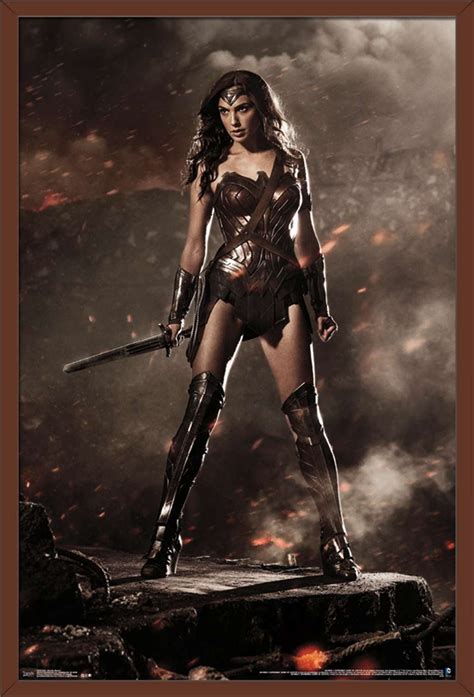 Dc Comics Movie Batman V Superman Wonder Woman Poster