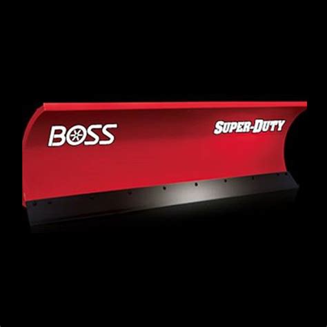 Boss 76 Steel Super Duty Straight Blade Snowplow Holmes Rental Station
