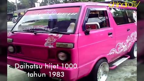 Daihatsu Hijet Modif Youtube