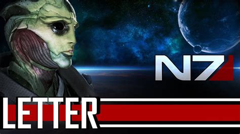 Mass Effect 3 A Letter Thane And Femshep Tribute Youtube