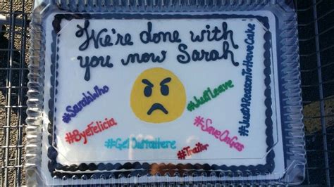 All you need for an office farewell party is a bit of goodwill and the approval of . Coworker Going Away Cake / Funny Cake | Going away cakes ...