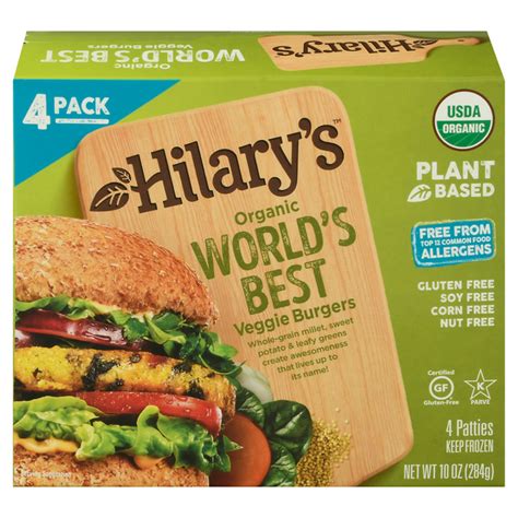 Save On Hilary S World S Best Veggie Burgers Gluten Free Organic 4 Ct