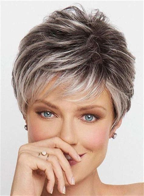 Easy to do choppy cuts for women over 60. Pin on short pixie