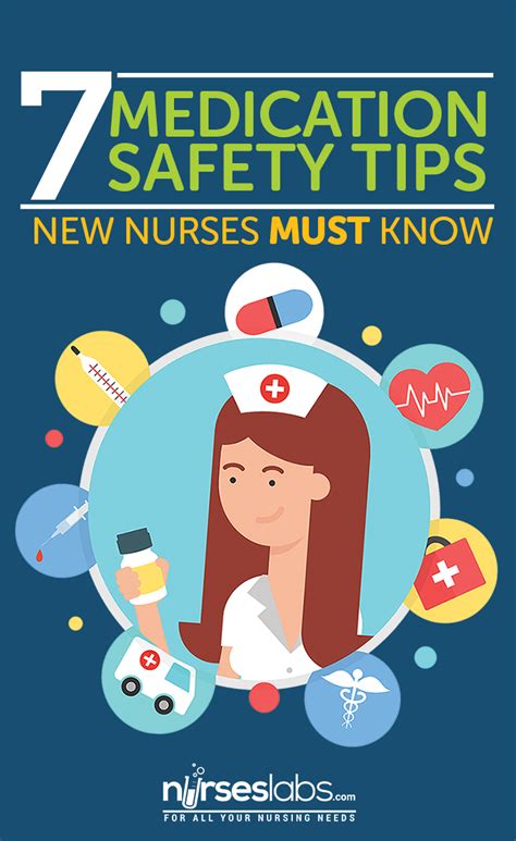A Nurse With The Text 7 Medication Safety Tips New Nurses Must Know
