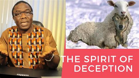 The Spirit Of Deception Apostle Desmond Thomas Youtube