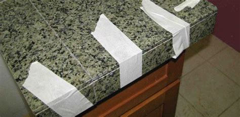 Bathroom organization with countertop containers. How to Install a Granite Tile Countertop | Today's ...