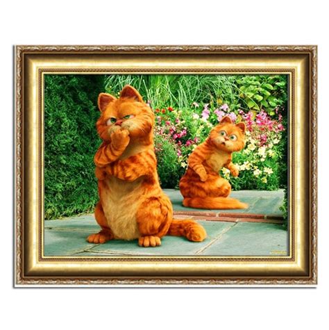 Garfield 3d Diy Diamond Painting Full Drill Square Mosaic Diamond