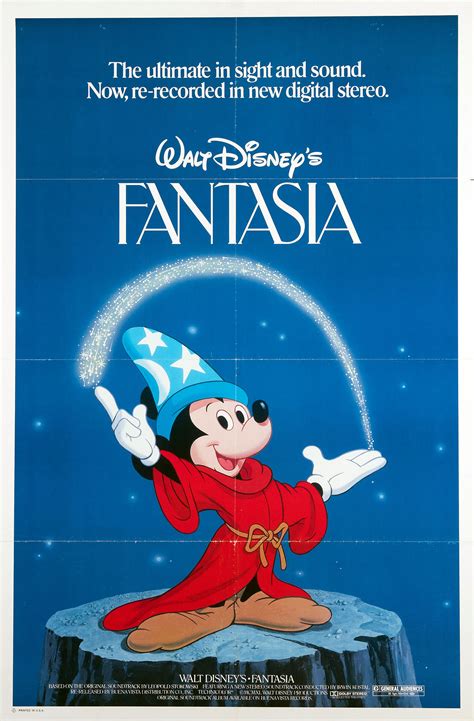 Walt Disneys Fantasia Poster Quicker Than The Eye