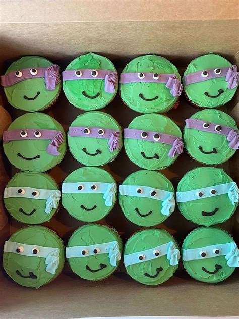 Teenage Mutant Ninja Cupcakes Shop Theera Healthy Bake Room