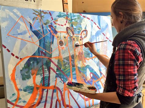 Emphasis can be shown using the elements and principles of art. Algonquin Artist in Residency program - call for submissions!