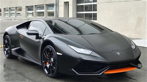Lamborghini dekoratif boyama arac sahipleri koleksiyonu boyama. 2018 Lamborghini Huracan Mat Satin Siyah Kaplama - GMG ...