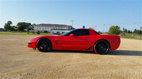 Fs For Sale 2001 Torch Red Chevy Corvette Z06 With 470rwhp Super