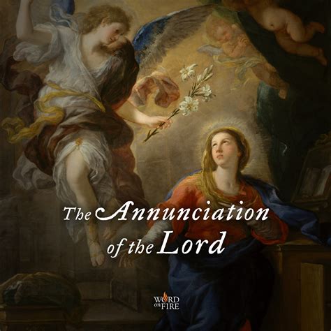 The Annunciation Of The Lord