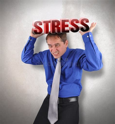 Stress Man Under Pressure Stock Image Image Of Overdue 27170361
