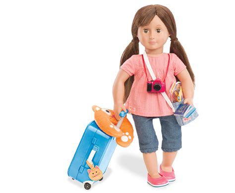 Well Travelled Luggage Set Our Generation Dolls American Girl Doll