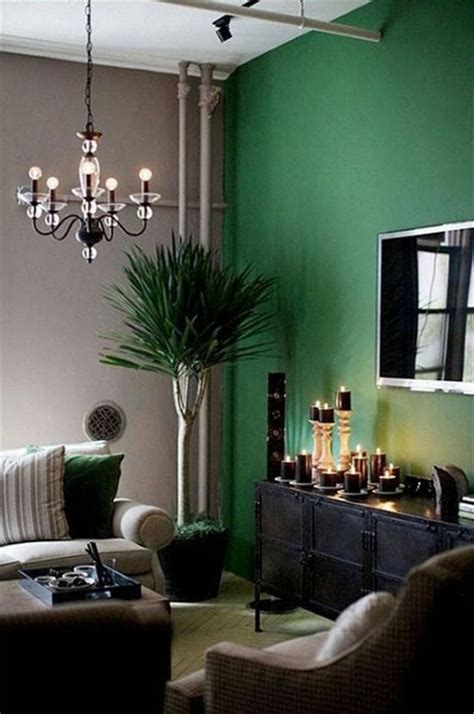 Paint Color Portfolio: Emerald Green Living Rooms | Living