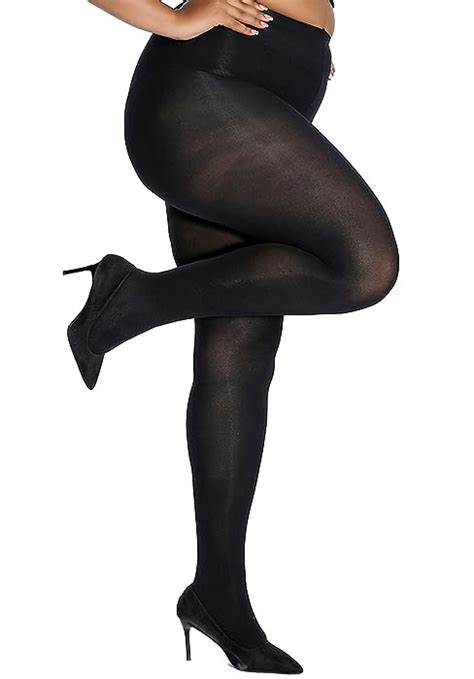 honenna plus size thigh high stockings semi sheer stay up lingerie lace top pantyhose for women