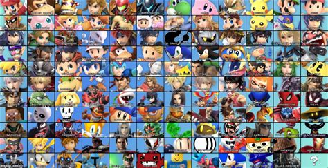 The Real Smash Roster Imgflip