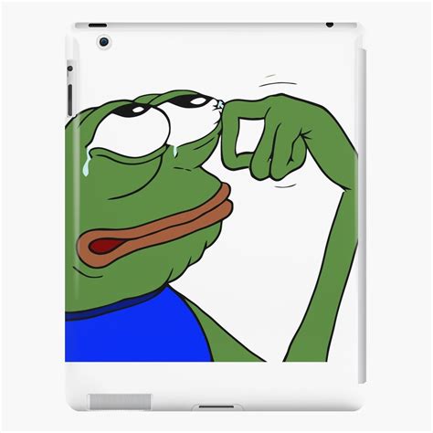 Crying Pepe Meme Sad Ipad Case And Skin For Sale By Abusive Materia