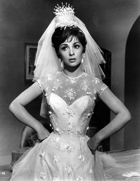Gina Lollobrigida Photo Famous Wedding Dresses Gina Lollobrigida Wedding Dresses