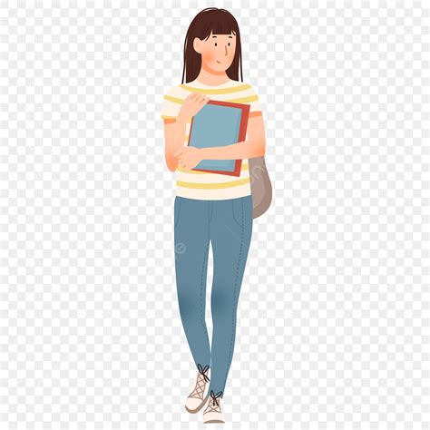 College Students Clipart Transparent Png Hd Female College Student