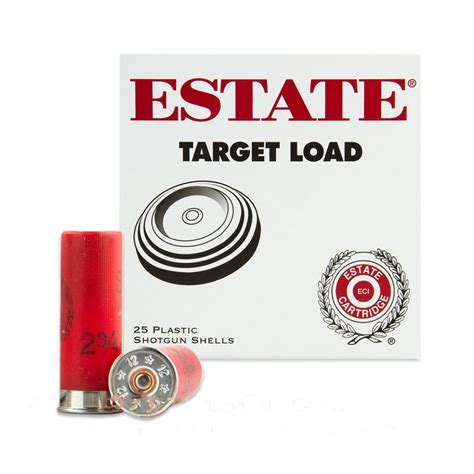 12 Gauge Target 8 Shot Estate 250 Shells Ammo