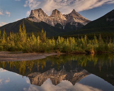 The Three Sisters Canmore Alberta Samples And Galleries
