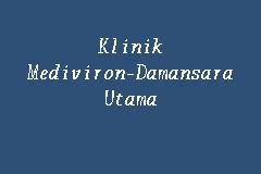7, jalan cempaka sd 12/1, bandar sri damansara, 52200 kuala lumpur, selangor, malaysia klinik mediviron @ damansara damai (doctor, health) is located at. Klinik Mediviron-Damansara Utama, Clinic in Petaling Jaya
