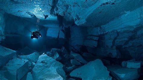 Landscapes Cave Russia Underwater Wallpaper Underwater