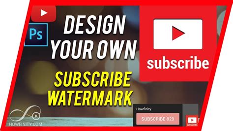 How To Make A Youtube Subscribe Watermark In Photoshop Youtube