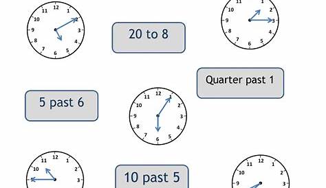 math worksheet telling time