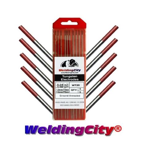 Weldingcity Pk Tig Welding Tungsten Electrode Thoriated Red