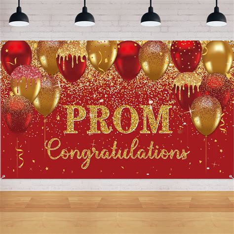 Graduation Prom Banner 2023 Graduation Prom Party Decorations Class Of