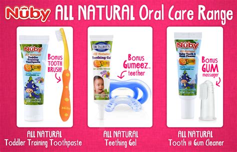 Nûby Is Launching An All Natural Oral Care Range Each Item In The