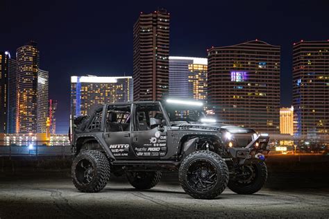 Heavilyy Customized Jeep Wrangler Unlimited With Aftermarket Parts
