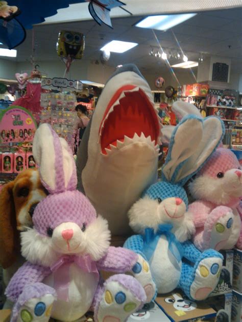 Shark Emerging From Bunnies Seen At Toy Store In Ballston Flickr