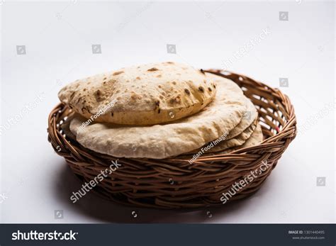 Chapati Tava Roti Known Indian Bread Stock Photo 1301440495 Shutterstock