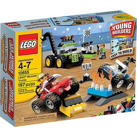 Lego Monster Trucks Set 10655 Brick Owl Lego Marketplace