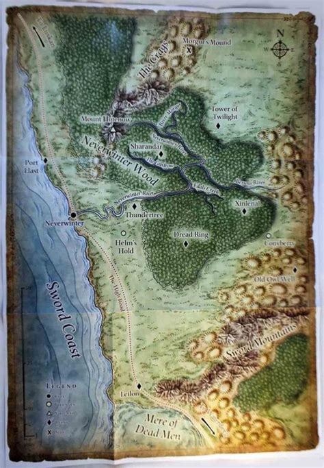 Neverwinter Map Fantasy World Map Dnd World Map Fantasy Map Images