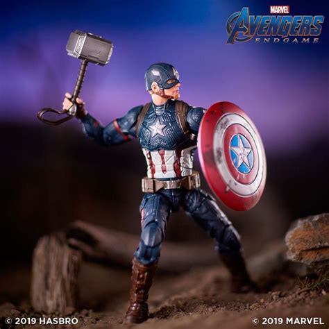 Profile Marvel Legends Avengers Endgame Worthy Captain America