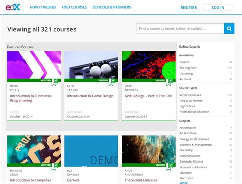 Edx Courses Website Edx Courses