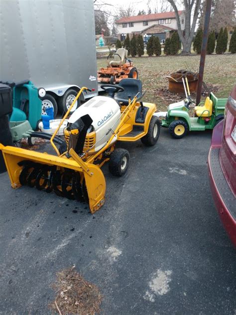 Cub Cadet 2160 Riding Mower With Snowblower For Sale In Glendale
