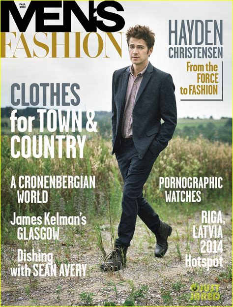 Mens Fashion Fall 2013 Issue Hayden Christensen Photo 35617389