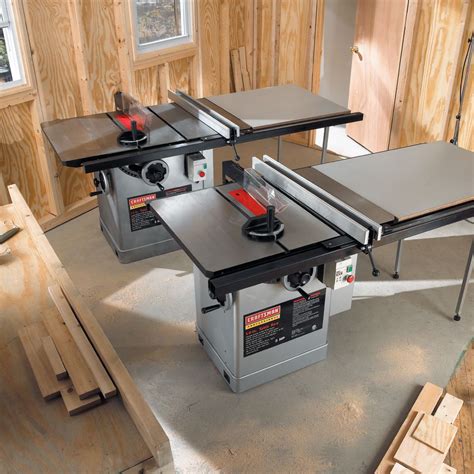 Craftsman Professional 22804 3 Hp 10 Table Saw With Wooden