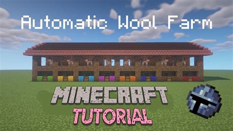 Automatic And Easy Wool Farm Tutorial 116 Youtube
