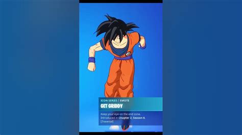 Get Griddy Goku Skin Showcase With All Fortnite Dances And Emotes