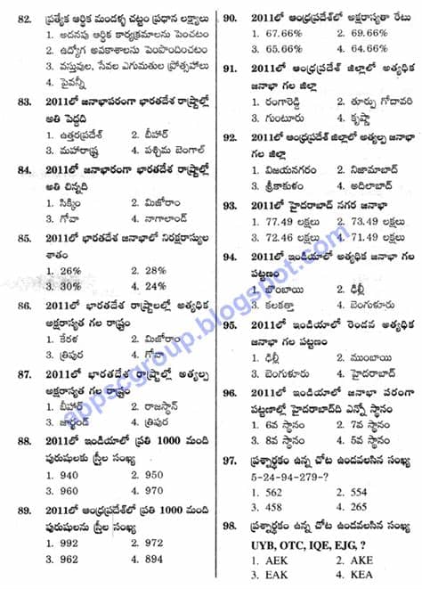 General knowledge questions and answers in telugu helpful to rrb ntpc, rrb group d, ssc exams as well as upsc, appsc group 1, appsc group 2, appsc group 3. Superintendent in Children Homes(TM)- General Studies ...