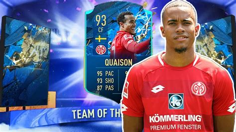 Quaison fifa 20 challenges hit the game saturday, allowing players a chance to add a special the new fifa 20 quaison totssf moments card assigns the mainz 05 forward an impressive 93 overall. PLAYER MOMENTS Robin Quaison 🔥 | Lohnt sich die SBC ...