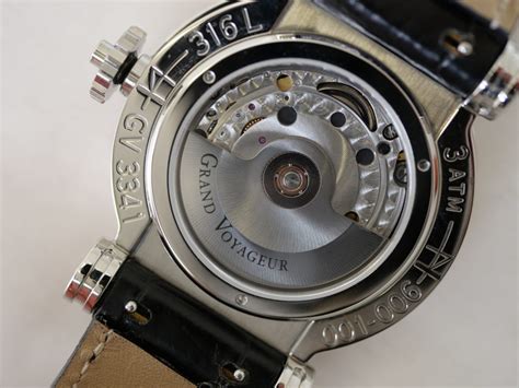 Vianney halter anniversary on the wrist. GRAND VOYAGEUR - Vianney Halter