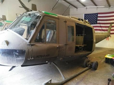 This Vietnam Era Uh 1 Huey Helicopter Is Offered For Sale On Ebay The